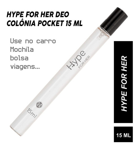 Imagem 3 de 4 de Perfume Masculino Hype For Him + Hype For Her 15ml