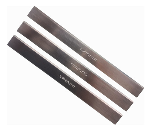 Faca De Desengrosso De Madeira 300 X 30 X 3 Mm  3 Peças