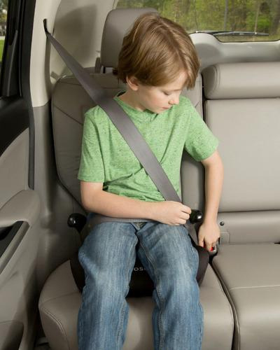Booster Alzador Ergonómico Babyauto Orrua De 4 A 12 Años Nombre Del Diseño Negro/gris
