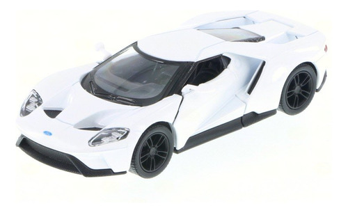 2017ford Gt, Color Blanco Kinsmart 5391descala 1/38diecast M