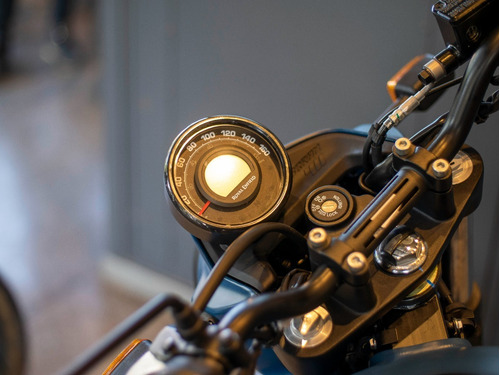 Imagen 15 de 25 de Royal Enfield Scram 411 Skyline Blue Entrega Inmediata