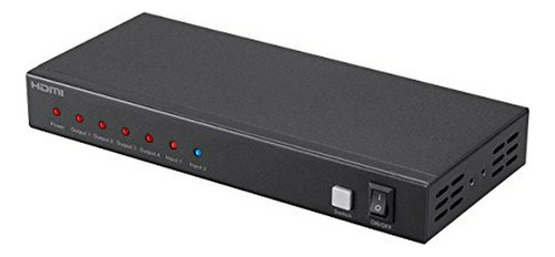 Cable Hdmi - Monoprice Blackbird 4k 2x4 Hdmi Splitter And Sw