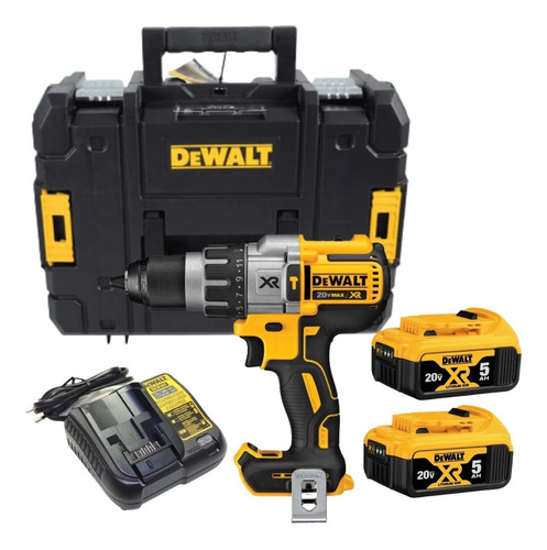 Furadeira Dewalt Dcd996 20v 2 Bat 5ah Carregador Biv Maleta