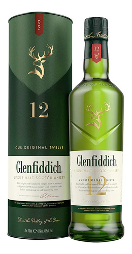 Whisky Glenfiddich 12 Años