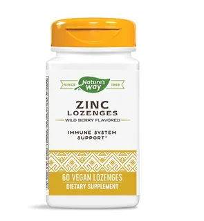 Nature's Way - Pastilla De Zinc Con Equinácea Y Vitamina C, 