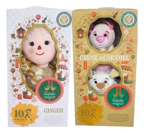 Mi Duende Mágico Ginger Petit – Muñeco De Navidad De 20 Cm Con Carta De Papá Noel, Ideal Para La Magia De Las Fiestas