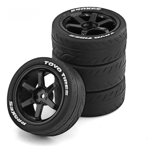 Neumáticos De Coche De Carreras 1/10 Rc Para Tamiya Tt01 Ta0
