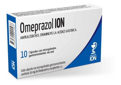 Omeprazol Ion® 20mg X 30 Cápsulas