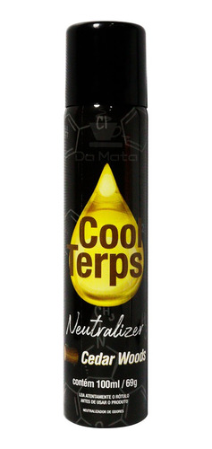 Odorizador Cool Terps Cedar Wood 100ml