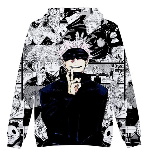 Yy Anime Jujutsu Kaisen Sudadera Moda Tops Unisex