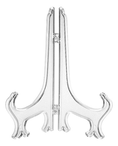 Soporte De Caballete De Placa Transparente, 5 Pulgadas