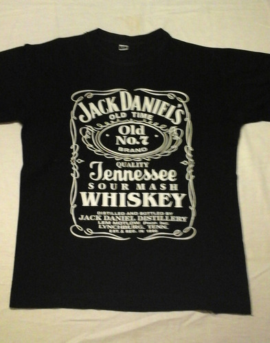 2x1 Remera Admit One Tipo Chomba + Otra Jack Daniels Talle 4