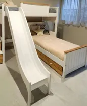 Comprar Cama Puente Y Cama En L Con Tobogán