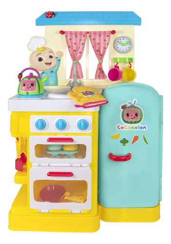 Set De Cocina De Lujo Con Accesorios Interactivos Para Niños Color