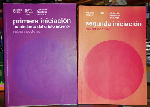 Primera Y Segunda Iniciación - Rubén Cedeño 2tomos (ltc)