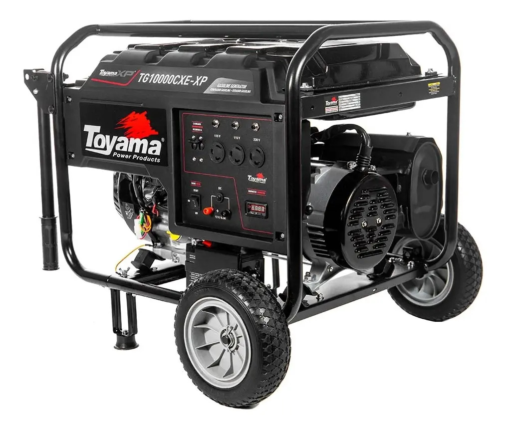 Gerador a Gasolina Toyama TG8000CXER 7,2 kVA Partida Elétrica
