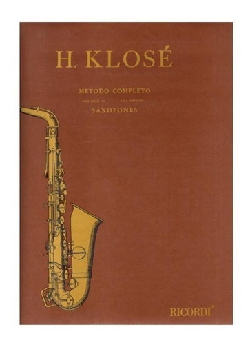 Metodo Completo Para Saxofone Klose