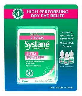 Systane Ultra Gotas Lubricantes Para Ojo Seco (3pack 10ml)