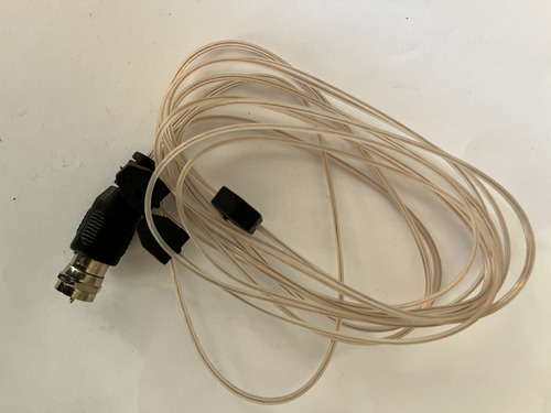 Antena Fm Dipolo Interior 75 Ohm Con Conector Macho Coaxial (Usado)