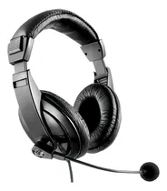 Comprar Fone De Ouvido Headset Com Microfone Com Plug P2 Maxprint Cor Preto