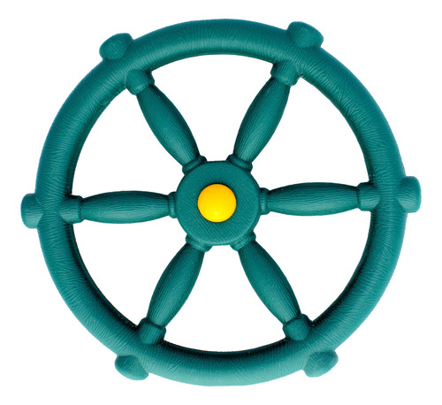 Jungle Gym Kingdom Pirate Ships Wheel - Verde