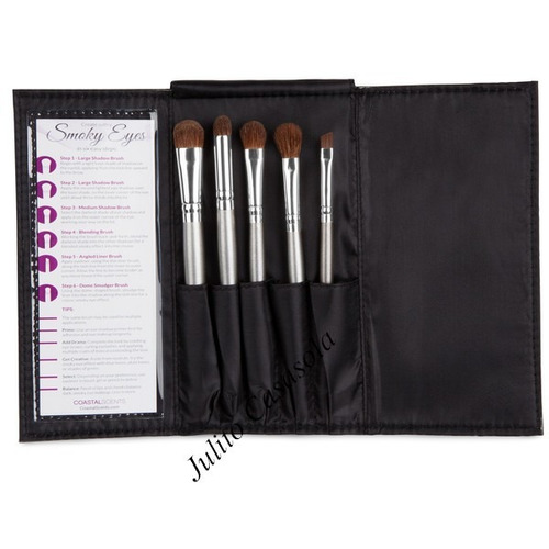 Coastal Scents Set 5 Brochas Smokey Eyes