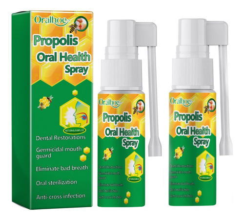 2 Piezas De Spray Oral De Propóleo, A - mL a $14528