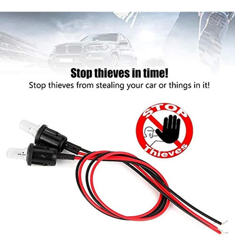 Imagen 1 de 5 de Aramox Luz Intermitente Para Coche 2 Unidades 12 V Cc Led Lu