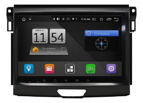 Central Multimidia Ranger 17 18 19 20 Android 10 Dvd Gps Tv