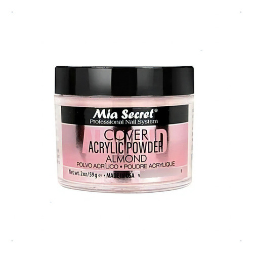 Mia Secret Polvo Acrilico Cover Almond 59gr Esculpidas