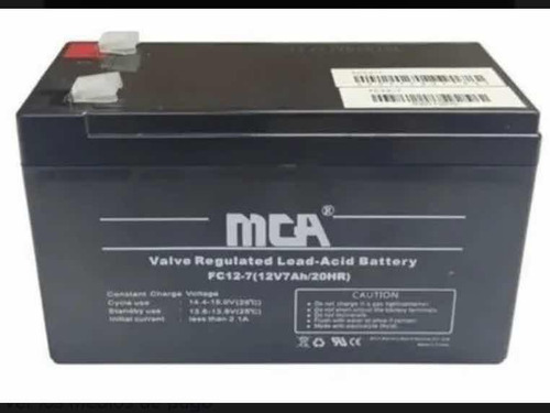 Batería 12v 7ah Mca