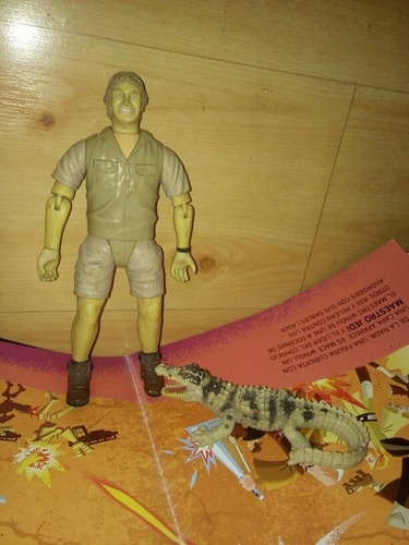 Steve Irwin .cazador De Cocodrilos .juguete
