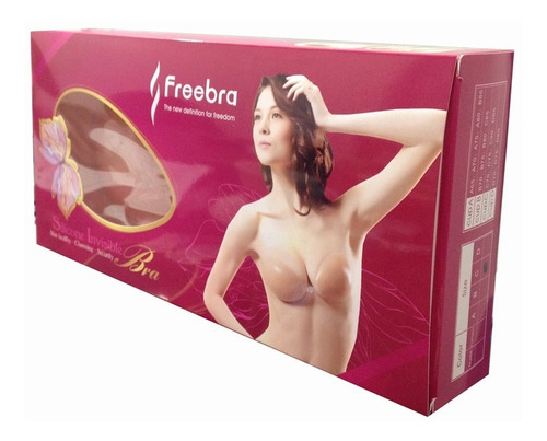 Brasier Invisible En Silicona Adherible Free Bra