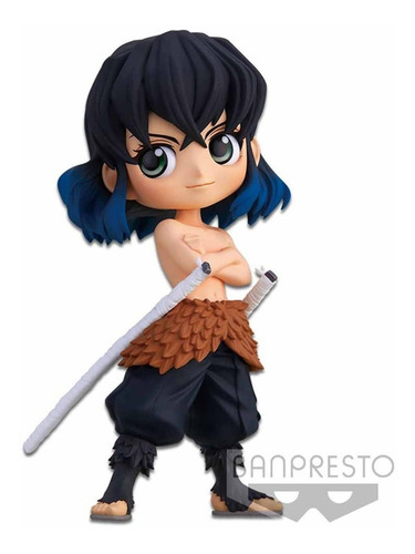 Imagen 2 de 6 de Qposket Figura Inozuke Hashibira Kimetsu No Yaiba