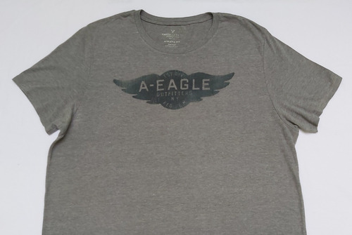 Remera American Eagle Talle Xl = L Mangas Cortas Importada