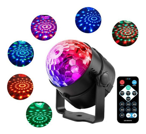Mini Led Crystal Magic Ball Light,luces Del Escenario,a