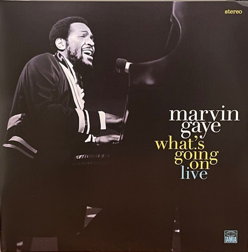 Vinilo Marvin Gaye What's Going On Live Nuevo Y Sellado