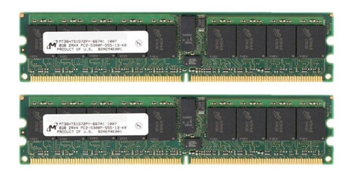 Memoria Servidor Hp Kit 16gb Ddr2 5300p Dl380 G2 Dl360 G5 