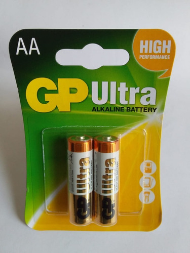 Pila Gp Ultra Alcalina Doble A - Batería De Alto Rendimiento