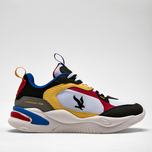Tenis Hombre American Fire A-69 Blanco Mt. 26-29 121-148
