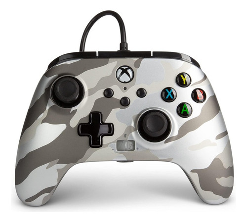 Joystick Powera Para Pc/xbox Series Cableado Blanco Camo