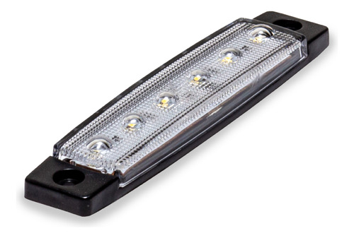 Lanterna Lateral 6 Leds Smd 12/24v Cristal Reboque Tarponn