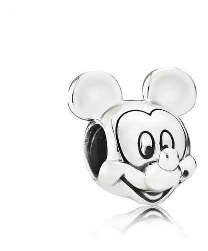 Charm De Plata Para Pandora Mickey 1338