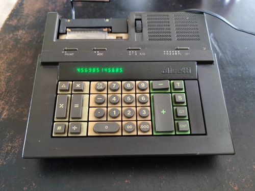 Calculadora Impresora Antigua Olivetti