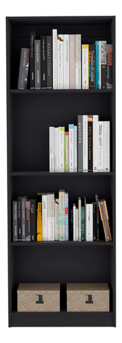 Combo De Bibliotecas Easy Home, Color Wengue