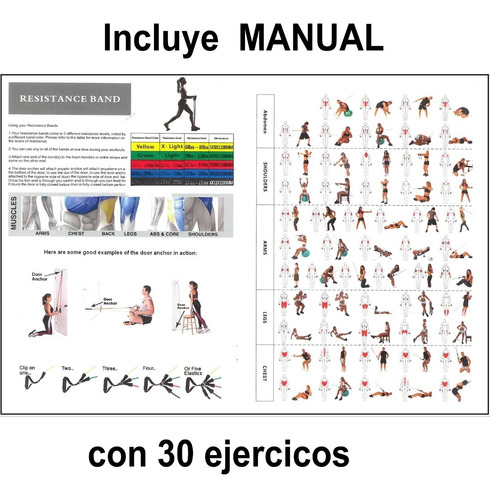 5 Ligas De Resistencia Ejercicios Ligas Elásticas Crossfit