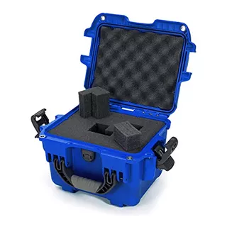 908 Waterproof Hard Case With Foam Insert - Blue (908-1...