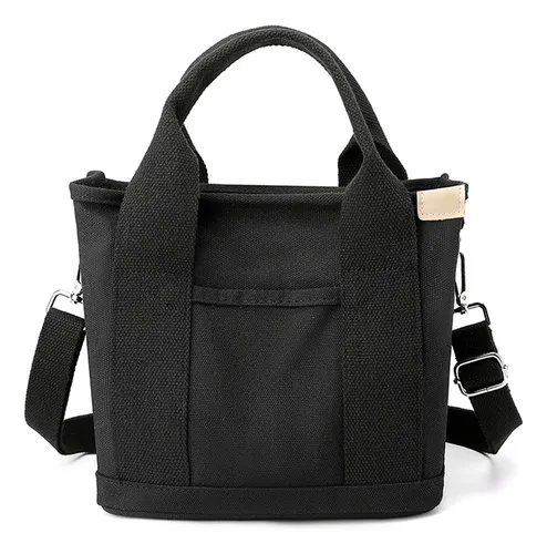 Bolsos De Lona Sencillos For Mujer, Bolso De Hombro Casual