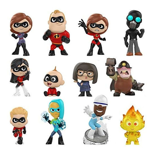 Funko Pop Mystery Minis The Incredibles - Figuras De Acción