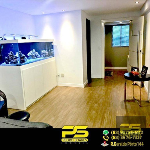 Apt. Alto Padrão C/ 4 Dormitórios À Venda, 203 M² Por R$ 840.000 - Manaíra - João Pessoa/pb - Ap1957